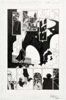 Chris Bachalo and Richard Friend Steampunk #4 Story Page 20 Original Art (Wildstorm/DC, 2000). | Heritage