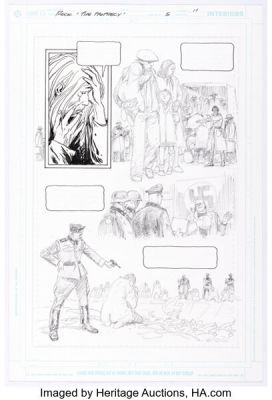 Joe Kubert Sgt. Rock: The Prophecy #5 Story Page 11 Original Art (DC, 2006). | Heritage