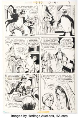 Irv Novick and Dick Giordano Batman #257 Penguin Story Page 6 Original Art (DC, 1974). | Heritage