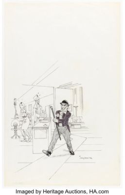 Arthur Suydam Batman: The Six Deadly Demons Page 30 Illustration Original Art (Fantail, 1992). | Heritage