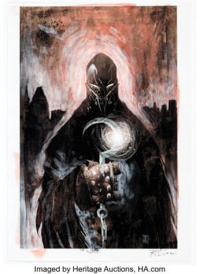 Ben Templesmith Hellspawn #10 Cover Original Art Group of 2 (Image, 2001). (Total: 2 Original Art) | Heritage