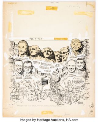 Norman Maurer - Columbia / Screen Gems Cover Illustration Original Art (1964). (Total: 2 Items) | Heritage