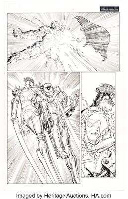 John Romita Jr. and Danny Miki Eternals #6 Story Page 14 Original Art (Marvel, 2007). | Heritage