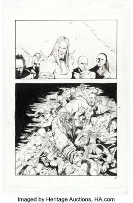 Joëlle Jones Brides of Helheim #2 Story Page 9 Original Art (Oni Press, 2014).