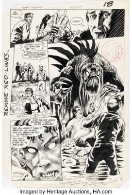 Stephen Bissette and John Totleben Swamp Thing #39 Story Page 15 Original Art (DC, 1985). | Heritage