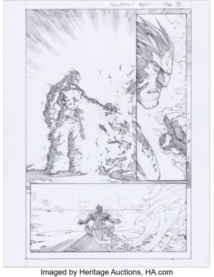 Joe Madureira Inhuman #1 Story Page 13 Original Art (Marvel, 2014). | Heritage