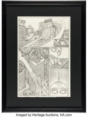 Geof Darrow The Big Guy and Rusty the Boy Robot #2 Story Page 7 Original Art (Dark Horse, 1995). | Heritage