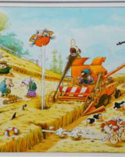 Illustration Originale - Jean-Jacques Loup – La Moissoneuse