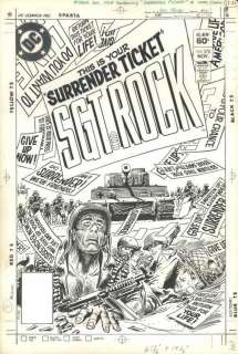 1982 Sgt. Rock #370 Cover Art - Joe Kubert | Weiss Auctions