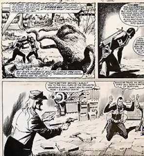 Reg Bunn - Originele pagina The Spider - (1968) 