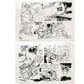 Jose Luis Munuera - Planche originale T1 La fille du Z, Planche 13 - Munuera