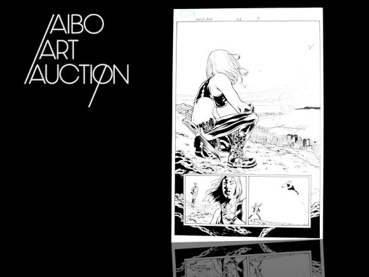 Manuel Garcia Mystique Planche... | Lot 48 - Manuel Garcia Mystique Planche originale à l’encre... | Aibo Art Auction