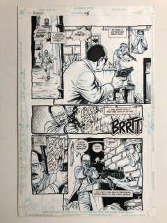 Preacher #5 page 2 Original Art By Steve Dillon - Pen & Ink - Page volante - Art original - (1995) | Catawiki
