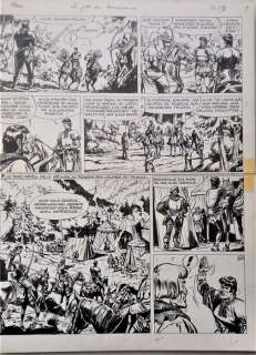 Derib  - Originele pagina (p.31) - Arnaud de Casteloup - La fille du braconnier | Catawiki