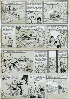 Jef Nys | Lot 289 : Jef Nys / Jommeke. Planche originale n°23 de l’album T "De… | Dagoty