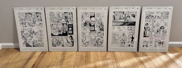 Vintage DC Comics Original Interior Art Pages 5-Page Sequence - DC Challenge #10 | eBay US (Buy It Now)