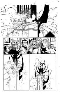 John Romita Jr. - Pencils By John Romita, Jr., Inks By Klaus Janson | WORLD WAR HULK Issue # 1 - page # 38 | The Artist’s Choice