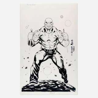 Ed McGuinness, Drax the Destroyer Concept Original Art (Marvel Comics, 2011) | Landry Pop Auctions
