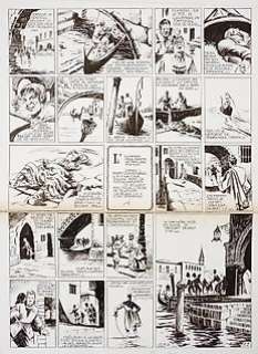 Juillard, Claude-Henri - Planche originale - Capitaine Tornade - (1955)