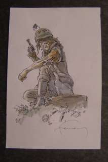 Hermann - Originele aquarel - Kurdy - (2019) | Catawiki