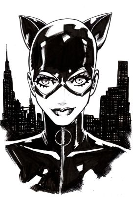 Serg Acuna | Catwoman Illustration | Kirby’s Comic Art