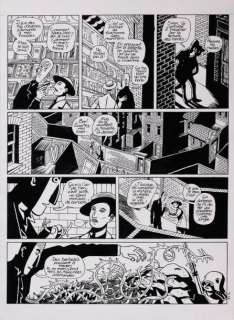 David B | La lecture des ruines Planche originale n° 12 de cet... | Vermot et Associés