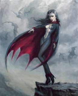 Joe Chiodo - LILITH Painting 14 x 20