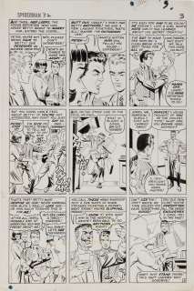 Steve Ditko original artwork for The Amazing Spider-Man #32 Page 3. | Profiles in History