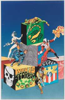 Jim Steranko original cover recreation artwork for Nick Fury, Agent of S.H.I.E.L.D. #1. | Profiles in History