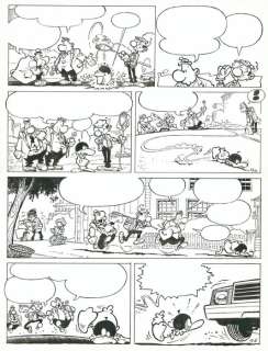 Greg - Planche originale - Achille Talon et l’arme du Crocodile - (1980) | Catawiki