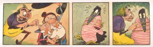 [ORIGINAL BOOK & COMIC BOOK ARTWORK] JEAN DULIEU (=JAN VAN OORT 1921-2006) | Zwiggelaar Auctions