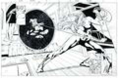 Original Art for Teen Titans (4th Series) Issue 23, Pages 2 and 3 by Robson Rocha and Wayne Faucher | mycomicshop.com