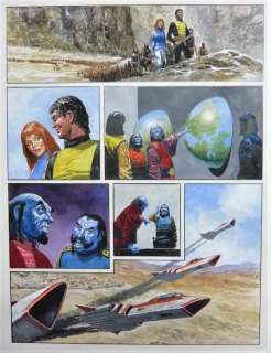 Lawrence, Don - Originele pagina in kleur (p.12) - Storm 5 - De strijd om de Aarde - (1979) | Catawiki