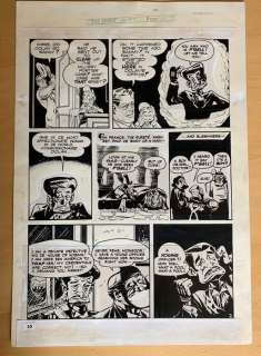 The Spirit - Original page W. Eisner P. 2 - First edition - (1951) | Catawiki