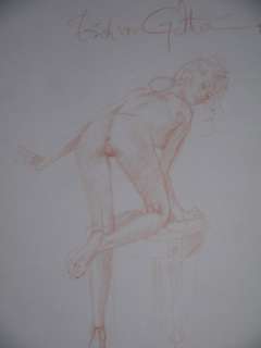 Erich von GÃ¶tha - Dessin original de Janice - Format: Â± 15 x 21 cm. - First edition | Catawiki