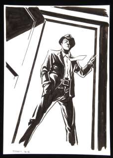 Dave Stokes an original artwork of Will Eisners The Spirit (2012). | Ewbank’s