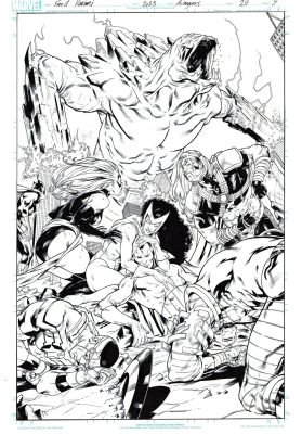 AVENGERS SPLASH SCARLET WITCH - ISSUE 29 | Comix Art Studio
