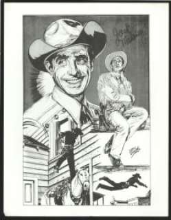 Jock Mahoney Real West Movie Hall of Fame Series Print | DTA Collectibles