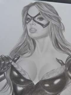 Black Cat - Originele tekening door Ivan G. | Catawiki