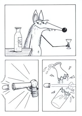 Piotr Wojciechowski (Śmiechosław) | Liszka The Fox (komplet 12 plansz) | Galeria Komiksu
