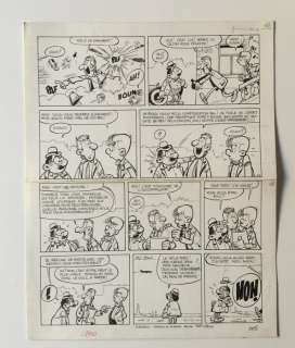 Francis (Bertrand, Francis) - Originele eindpagina - Bram Jager en zijn buur - "De Ford T" - (1972) | Catawiki