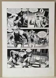 Tex #444 - Fabio Civitelli - tavola originale "La Laguna Morta" - Loose page - (1997) | Catawiki