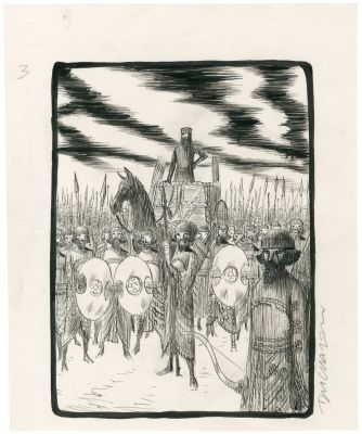 Frantz Duchazeau | Gilgamesh, 2004-05 - Sans titre 5 | Huberty Breyne Gallery