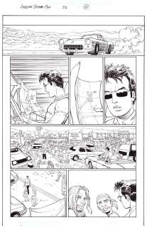 Romita, John, Jr.; Hanna, Scott | Amazing Spider-Man #52 (493) Dig This Page 20 Original Comic Art by John Romita, Jr. | Parigi Books