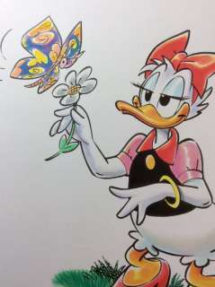 Donald Duck - â€œÈ di nuovo primavera, Daisy Duck!â€ - Loose page - Unpublished - (2012/2012) | Catawiki
