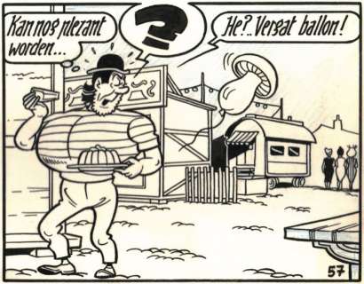 Suske en Wiske - De zingende zwammen / Les Champignons chanteurs - Originele pagina - (p.29) - met luxe groot formaat hc - (1960/2020) | Catawiki