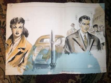 E. Tonelli - illustrazione originale - Loose page - (1953) | Catawiki