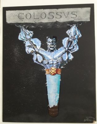 Original Comic Art : The X-men’s Collossus Painted By Antonio Tetta 1992 Signed | eBay Europe (Buy It Now)