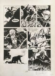 Napoleone - Giampiero Casertano - tavola originale - Loose page | Catawiki