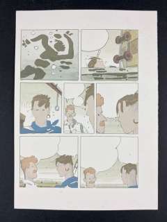 Hugo Pratt - "Mu, la cittÃ  perduta" prova colore - Loose page - First edition - (1988) | Catawiki